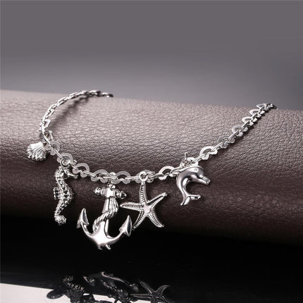 Women's Summer Sea Design Anklets - Wnkrs