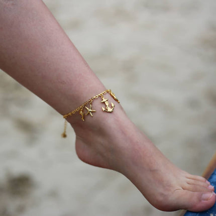 Women's Summer Sea Design Anklets - Wnkrs