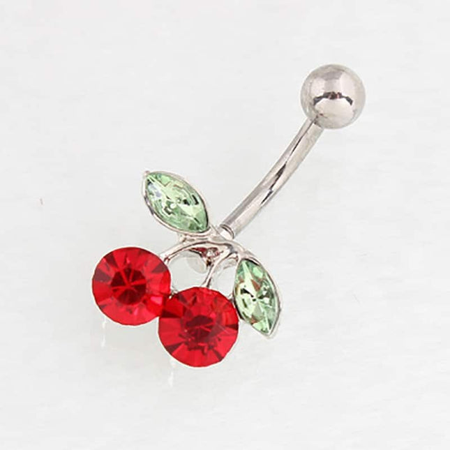 Cute Stainless Steel Cherry Piercing - Wnkrs