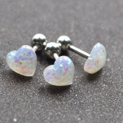 Cute Crystal Heart Piercing for Tongue - Wnkrs