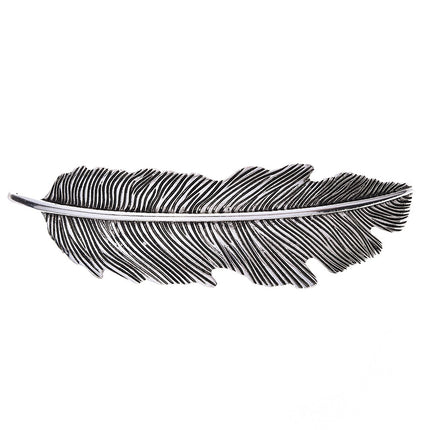 Women's Boho Feather Shaped Hair Clip - wnkrs