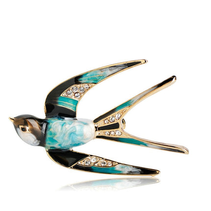 Women's Swallow Shaped Brooch - Wnkrs