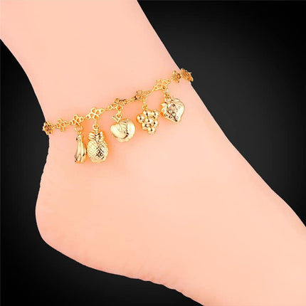 Fruit Charm Women's Anklet - Wnkrs