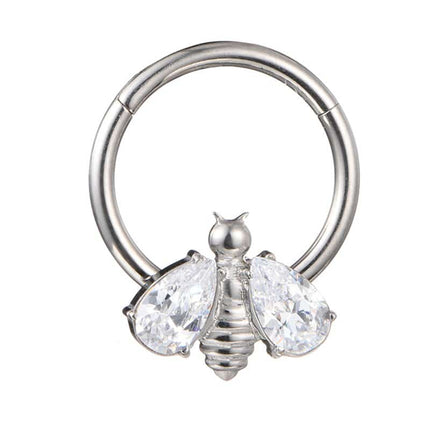 Bee Shaped Nose Ring - Wnkrs