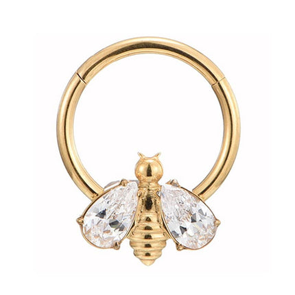 Bee Shaped Nose Ring - Wnkrs