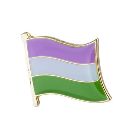 LGBT Rainbow Color Metal Pin - Wnkrs