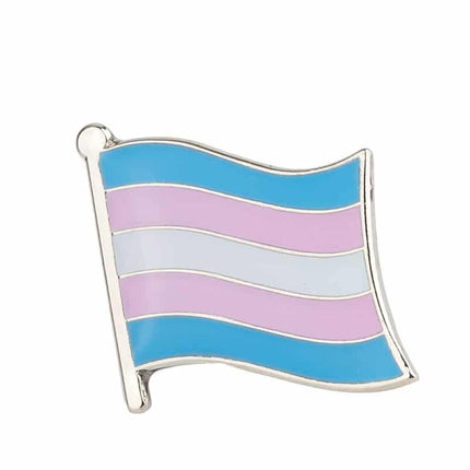 LGBT Rainbow Color Metal Pin - Wnkrs
