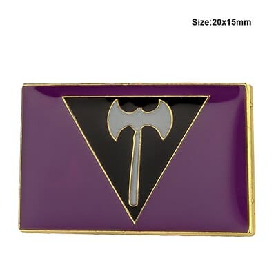 LGBT Rainbow Color Metal Pin - Wnkrs
