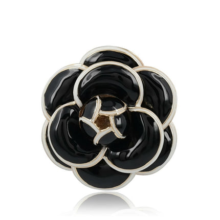 Elegant Camellia Flower Brooch - Wnkrs