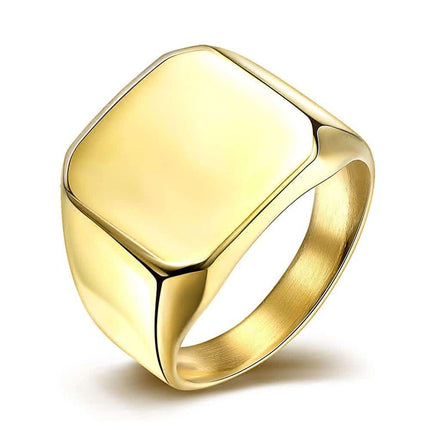 Men's Square Width Ring - Wnkrs