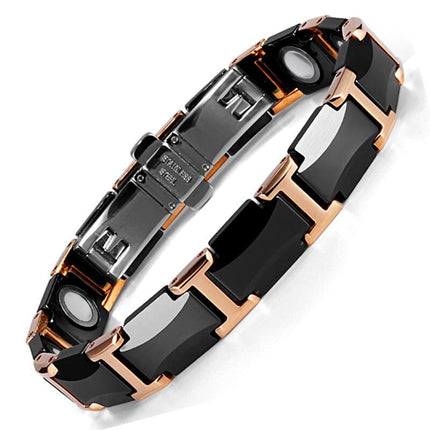 Men's Ceramic and Tungsten Steel Magnetic Bracelet - Wnkrs