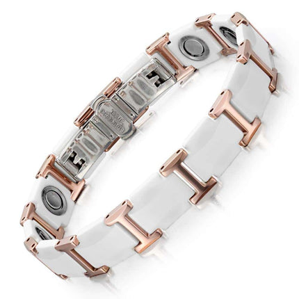 Men's Ceramic and Tungsten Steel Magnetic Bracelet - Wnkrs