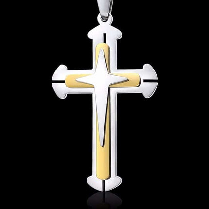 Men's Cross Pendant Necklace - Wnkrs