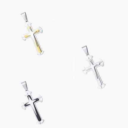 Men's Cross Pendant Necklace - Wnkrs