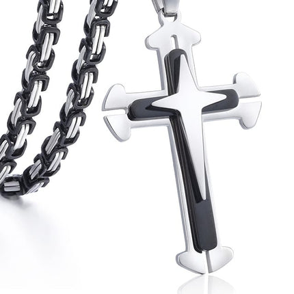 Men's Cross Pendant Necklace - Wnkrs