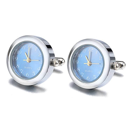 Men's Cuff Links with Functional Watches - Wnkrs