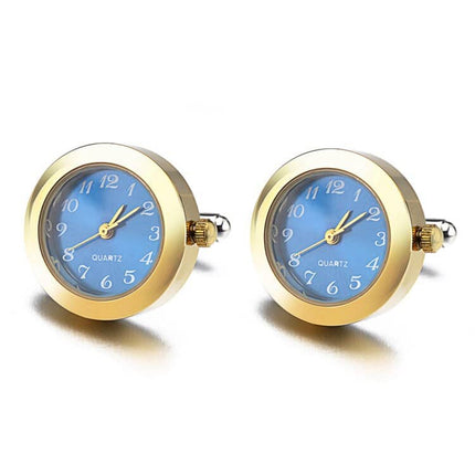 Men's Cuff Links with Functional Watches - Wnkrs