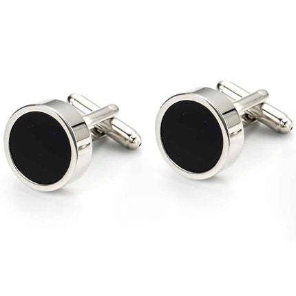 Men's Round Cuff Links - Wnkrs