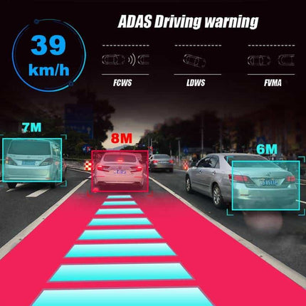 1080p WiFi Night Vision G-Sensor Dash Camera for Cars - wnkrs