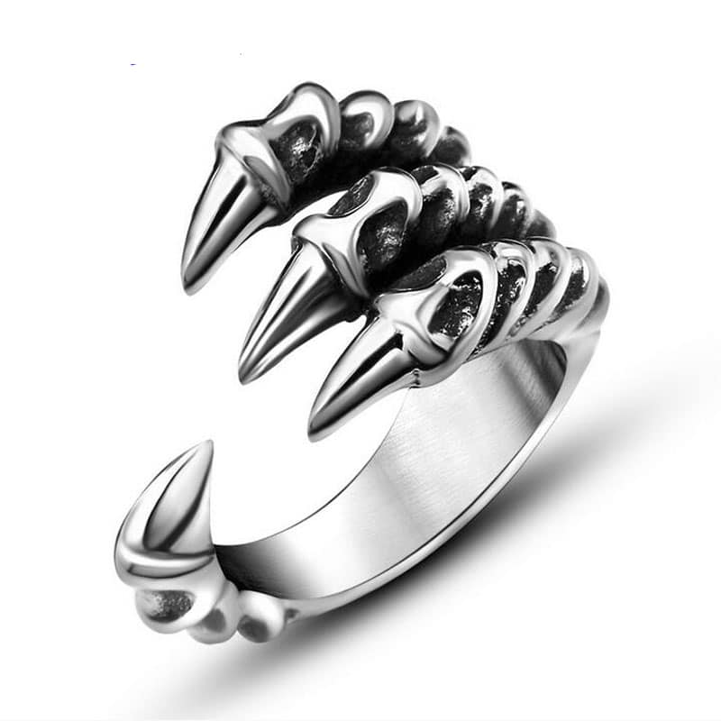 Men's Dragon Claw Ring