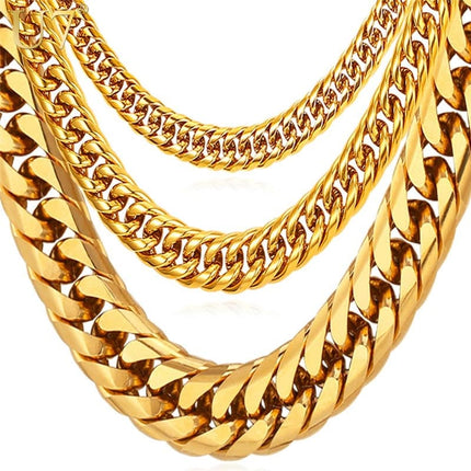 Men's Cuban Link Chain Necklaces - Wnkrs