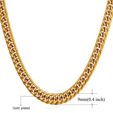 Men's Cuban Link Chain Necklaces - Wnkrs