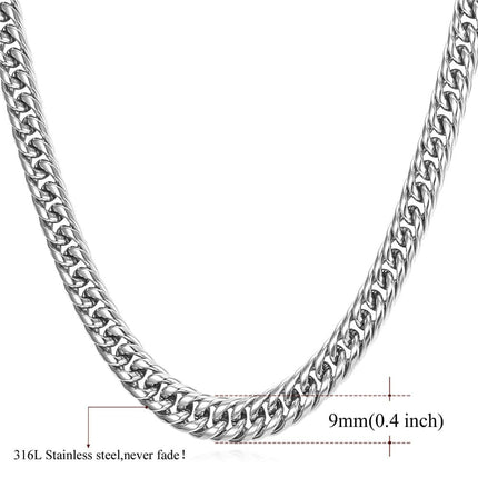 Men's Cuban Link Chain Necklaces - Wnkrs