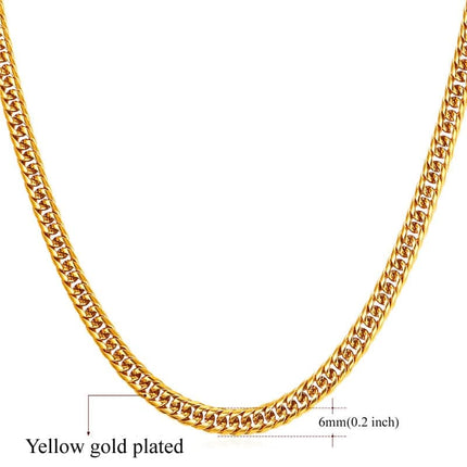 Men's Cuban Link Chain Necklaces - Wnkrs