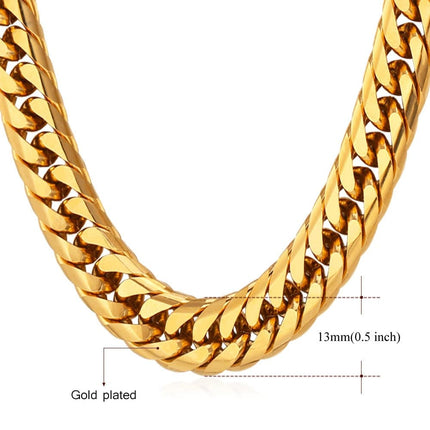 Men's Cuban Link Chain Necklaces - Wnkrs