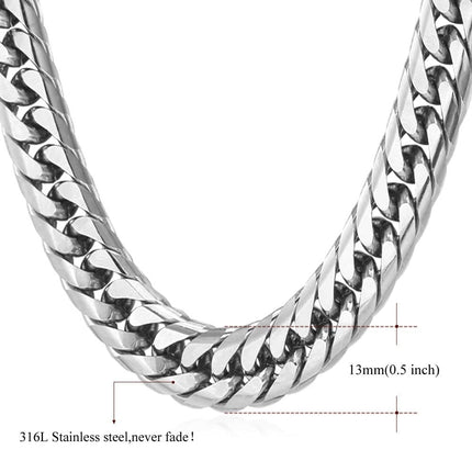 Men's Cuban Link Chain Necklaces - Wnkrs