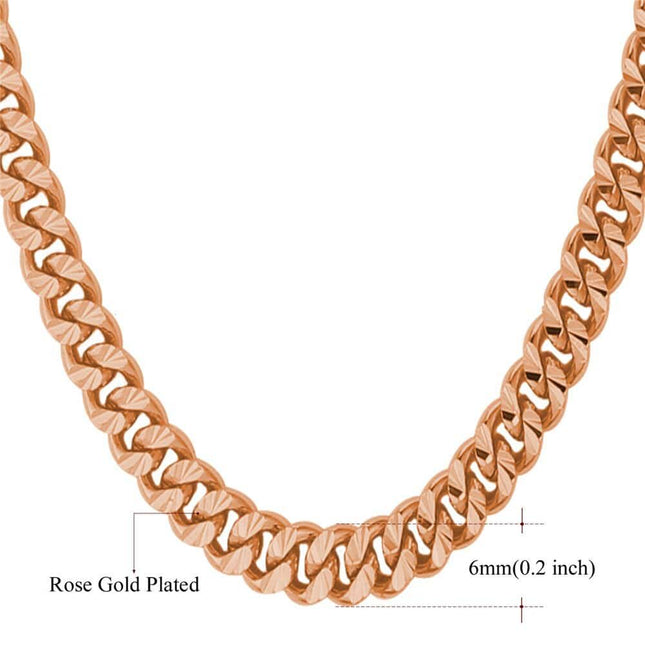 Hip-Hop Style Thick Curb Braided Men's Chain - Wnkrs