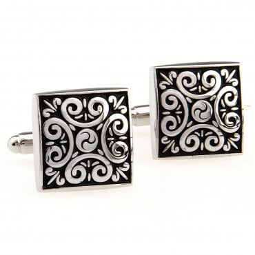 Men's Stylish Enamel Cufflinks - Wnkrs