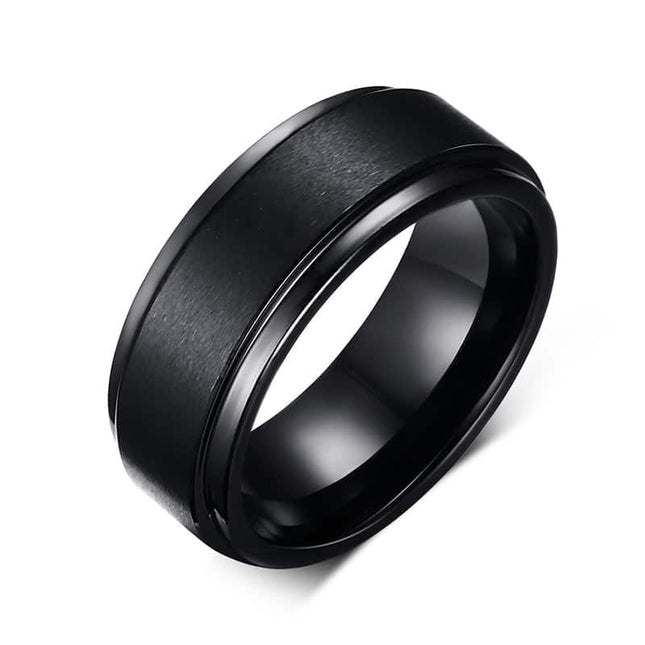 Men's Wedding Matte Band Rings - Wnkrs