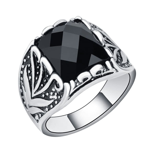 Men's Vintage Black Ring - Wnkrs