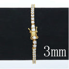 3 mm de oro / 18 cm