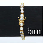 5 mm de oro / 18 cm