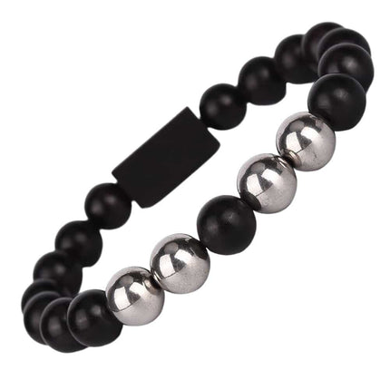 Wooden Bead Bracelet for Men - Wnkrs