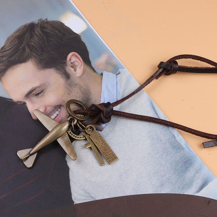 Men's Airplane Pendant Necklace - wnkrs