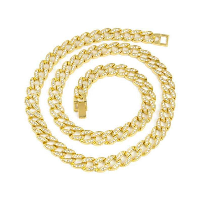 Men's Hip Hop Iced Out Rhinestone Chains - Wnkrs