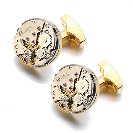 Men's Steampunk Watch Mechanism Cufflinks - Wnkrs