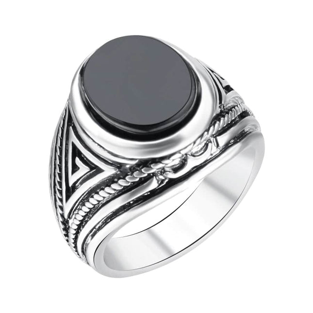 Fashion Black Men's Ring - Wnkrs