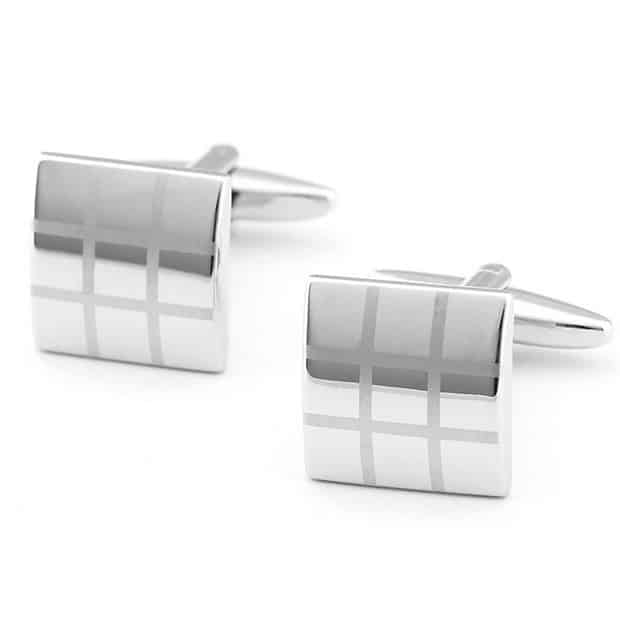 Men's Elegant Laser Engraved Cufflinks - wnkrs