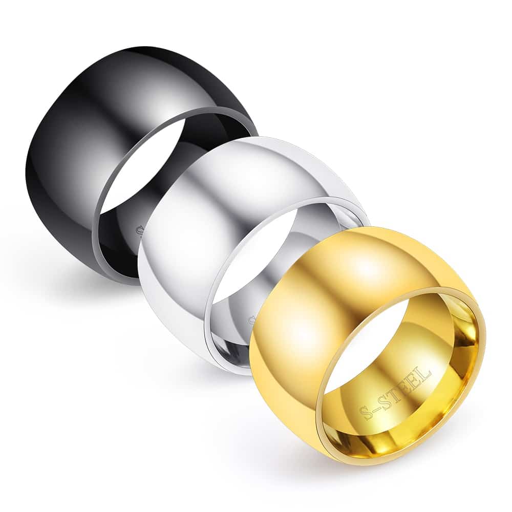 Men's Personalized Titanium Steel Thumb Rings