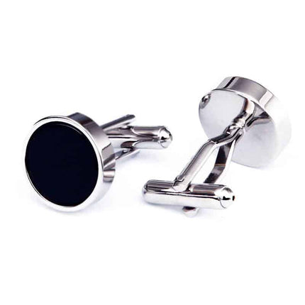 Classic Circle Shaped Cufflinks - Wnkrs