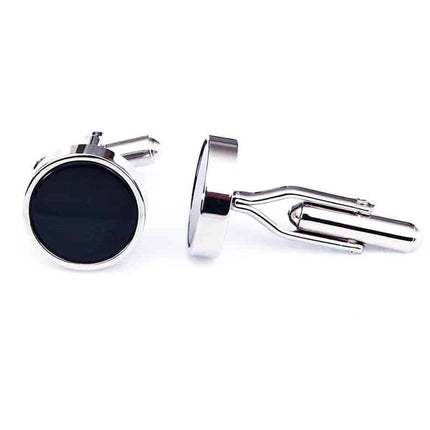 Classic Circle Shaped Cufflinks - Wnkrs