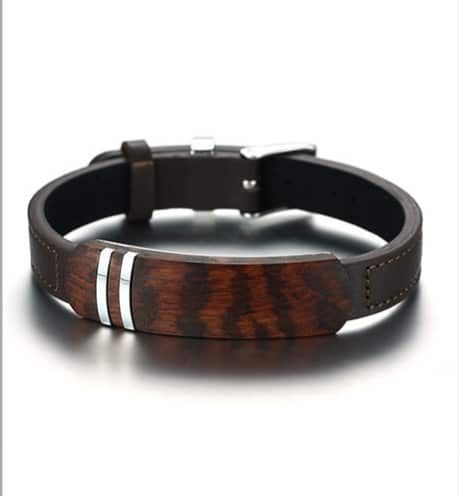 Fashion Link Chain Men's Genuine Leather Bracelet - wnkrs