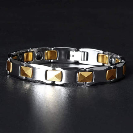 Men's Geometric Magnetic Bracelet - Wnkrs