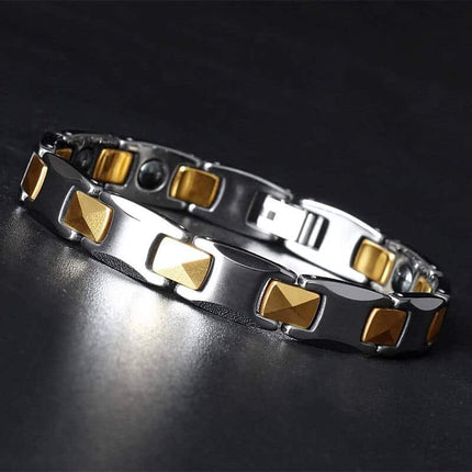 Men's Geometric Magnetic Bracelet - Wnkrs