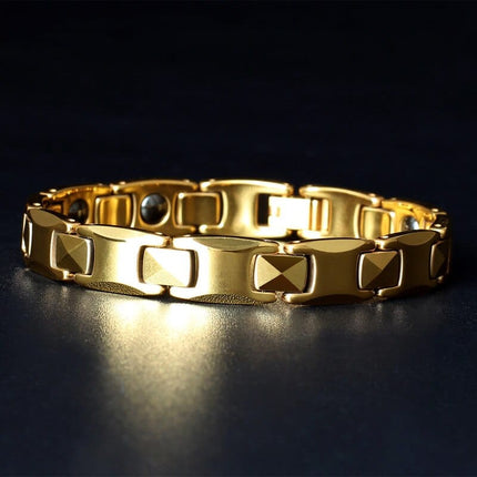 Men's Geometric Magnetic Bracelet - Wnkrs