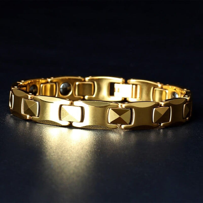 Men's Geometric Magnetic Bracelet - Wnkrs